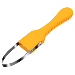 Hand Loop Weeder Tool Aia Metal Loop Design Manual Weeders Plastist k&auml;epidemega t&ouml;&ouml;riist rohimiseks punane