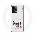 Coque Maniacase pour Xiaomi Redmi Note 12 Pro 5G blackpink born pink Kpop