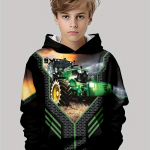 Lasteriided Pusad Pikkade varrukatega Lasteriided Poistele Multifilmid Lastemood Traktorid Printimine T&uuml;drukud Suveriided Poiste topid 100