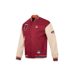 Puma Team Badge Bomber Jope Unisex Jope tume-punane 677373-49 L