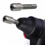 Mugav Sds-pesa adapter 1/4'' kuuskant varrega kruvikeeraja hoidik puuriterade adapteri muundur puuriterade jaoks