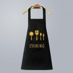 Waterproof Cute Japanese Style Cooking Apron - Wipeable & Oil-Proof for Women