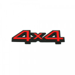 1 tk auto stiil 3D metallist 4x4 nelikveo kleebised auto kerele kleebised kleebis embleem m&auml;rk auto v&auml;liskaunistuse tarvikud