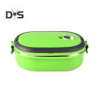 Roostevabast terasest l&otilde;unas&ouml;&ouml;gikarbi isolatsiooniga termiline Bento Box kaasaskantav h&otilde;lpsasti puhastatav toidukonteiner v&auml;lipikniku jaoks S oranž