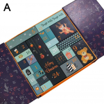 2024. aasta uus j&otilde;ulum&uuml;steeriumi kinkekarp, 24 p&auml;eva loenduskalender, advendipapp-t&uuml;hjad &uuml;llatuskarbid, mida t&auml;ita v&auml;ikese kingituse jaoks M7i1 L sinine