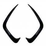 2x Tagumise p&otilde;rkeraua spoileri kanardi katte spoilerid G20 G28 2019+ jaoks L&auml;ikiv must / S&uuml;sinik v&auml;limus Taga Vasak Parem Spoiler