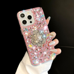 Apple 15. seeria t&auml;isteemantkameelia, mis sobib iPhone 14 13promax Rhinestone luksusliku mobiiltelefoni &uuml;mbrisega iPhone11