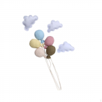 newbron Photo Props Background Decoration Cloud ballon Soft Attractive Decorate
