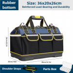 Multifunktsionaalsed t&ouml;&ouml;riistakotid 1680D Oxfordi riidest elektrikotid Veekindlad ja kulumiskindlad suure mahutavusega hoiukotid sinine