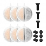 Kassi purskkaevu filtri vahetus Automaatne lemmiklooma veejaotur, aktiivs&ouml;e filtreerimine 6pcs