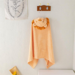 Laste pl&uuml;&uuml;s kapuutsiga vannir&auml;tik Multifilm Coral Velvet Baby Absorbent Kiiresti kuivav kapuutsiga Cape hommikumantel Armas kapuutsiga vannir&auml;tik