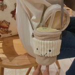 Kohvipiima tee kott Messenger Bag Naiste pl&uuml;&uuml;sist kott kaasas m&auml;nguasja tassi komplekt One Size