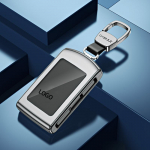 Metallist Auto Kaugjuhtimispuldi V&otilde;tmekarp Kate Kest Volvo XC40 XC60 XC90 S40 S60 S90 Kaitsmekest Hoidik Kaitsja Fob V&otilde;tmehoidja must