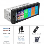 TOYOUSONIC 6,9 puutetundlik raadio Universaalne multimeedia videopleier 1D WiFi Carplay Auto Stereo GPS Navigatsioon IPS NO DVD 6.86-radio and 8LED