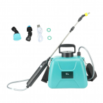 Elektriline pihusti USB laetava k&auml;epidemega 2400 mAh akutoitel pihusti k&auml;epide kodu muruplatsi jaoks roheline