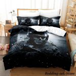 M&auml;ng Call of Duty Simon Ghost Riley Voodipesukomplekt Joonisfilm Anime Kolmeosaline Komplekt T&auml;iskasvanu Laps Magamistuba Tekikotikomplektid 3D Laske M&auml;ng US Twin 172x218cm