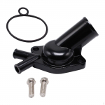 Twin Port Thermostat Housing, Easy to Install, Tco-3213-bk Metal Replace Parts High Performance for