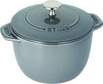 staub Staub Cocotte de GOHAN Hall M Riis Riis 2 V&auml;rvitud Malm Emailitud IH Riisipliit Jaapani La Cocotte de GOHAN La 16cm Pott, Pliit, Tassid, Metall, gray