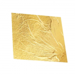 Dekoratiivne kullast lehest n&auml;gu Kere trimmitav &uuml;li&otilde;huke fooliumpaberi pind kullatav kaunistus k&auml;sitsi valmistatud pakkimiskaunistus