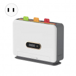 Nutikas noahoidik l&otilde;ikelaudadega Hoiustamine UV-puhastusega integreeritud k&ouml;&ouml;ginoan&otilde;ude hoidik valge