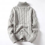Uus s&uuml;gisene ja talvine paks soe kampsun Slim Fit meeste kampsun meeste mitmev&auml;rviline pullover kootud kampsun XL