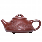 240 ml Antiikne Yixing Purple Clay teekann Master K&auml;sitsi valmistatud kivist draakonipott toormaagi Dahongpao mudakeetja Zisha teaset tee jaoks