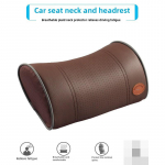 Nahast m&auml;luvahust auto kaelapadi peatugi lisavarustus Side Support 24*19.3*8.8, Rear Support 24*15*10