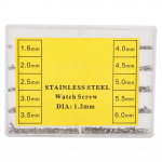 1,6-6,0mm Vis Crosse en Acier Inoxydable pour Botier Arri&egrave;re de MontrE Bracelet