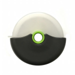 Roostevabast terasest &uuml;mmarguse rattaga l&otilde;ikamisnuga pitsa jaoks kaanega rulliga Taignal&otilde;ikur L&otilde;ikur Kondiitritooted K&ouml;&ouml;k K&uuml;psetustarvikud T&ouml;&ouml;riistad 4"