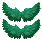 2 tk Ingli sulgedest tiivad naistele T&uuml;drukutele Haldja sulgede tiibadega kost&uuml;&uuml;m elastsete rihmadega Halloweeni Cosplay peolava esinemise rekvisiidiks