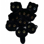 Armas pl&uuml;&uuml;sist kassi v&otilde;tmehoidja Multifilm nukk m&auml;nguasja ripats v&otilde;tmehoidja naistele t&uuml;drukutele kott Ornament auto v&otilde;tmehoidja lastele kingitused aksessuaarid