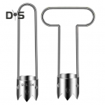 2 tk Punane paprika s&uuml;damiku eemaldaja Roostevaba teras Puuvilja K&ouml;&ouml;givilja S&uuml;damiku Eemaldaja ja Kivideta Eemaldaja Pipra L&otilde;ikur Seemnete Eemaldaja K&ouml;&ouml;gin&otilde;ud Sets