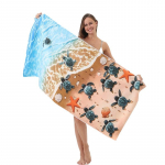 70x140/80*160CM mikrokiust rannar&auml;tik J&otilde;usaali spordibasseini r&auml;tik naiste suur joogamatt Mood suvine surfamine hommikumantli tekk 80*160CM