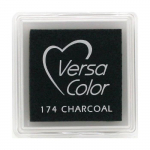 Encreur VersaColor mini Inkpad pour tampon de Tsukineko - VersaColor:Charcoal