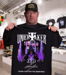 Rare Undertaker Signature 30 Years Memories Shirt XXL
