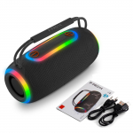 PRO seeria 14 Bluetooth k&otilde;lar RGB valgusega, kaasaskantav, lauaarvutile, v&auml;litingimustesse, subwoofer, suure v&otilde;imsusega k&otilde;lar must