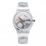 SWatch So28k100 L&auml;bipaistev Selgelt Gent Avalik Uretaanist Kell SO28K100