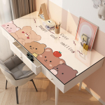 Lauamatt Libisemisvastane K&otilde;rge V&auml;&auml;rtusega Puhtuse H&otilde;ngu Joonisfilm Armas T&uuml;druk S&uuml;dametega Laste &Otilde;ppelaua Matt 80 * 140CM