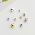 S925 Sterling H&otilde;be Twill Vahehelmed DIY K&auml;ev&otilde;ru ja Kaelakee Ehted jaoks 3mm