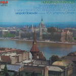 LP plaat LEOPOLD STOKOWSKI - Ungari rapsoodia, Splendid Orches RCL1035 RCA 1980 Jaapan Obi Klassika Kasutatud