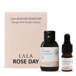 Choose 1 of 3 Lala Rose Day Travel Kits (feminine cleanser 50ml, Natural Therapy inner perfume 5ml) Travel Kit Ylang Ylang