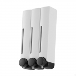 Seiniseebi dosaator du&scaron;i jaoks kolme peaga &scaron;ampooni ja k&uuml;lmaga White