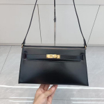 2025 Uus KARP Matt Krokodillimustriga Veisenahast Kott Moodne &Otilde;la-Crossbody Kott Ehtne Nahk Kaenla all V&auml;ike Ruudukujuline Kott 27x6x16cm
