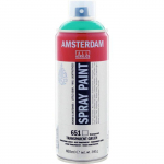 Bombe de peinture Amsterdam 400 ml vert transparent