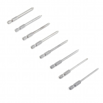 8 tk 75mm 1/4 varrega magnetilised pikad kuuskantristpea kruvikeeraja otsikute komplekt