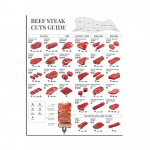 Lehm lihuniku kuju Loomakuju veiseliha l&otilde;ikamiseks Liha l&otilde;uendiseinakunst P&otilde;hjamaade HD-tr&uuml;kised Plakat Dekoratiivne maal Magamistoa pildid 30X40CM No Frame