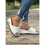 Suvine uus mood kalasuu n&otilde;lvad kontsad vabaaja suured naiste &uuml;herealised lahedad sussid naistele 36