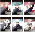 TV Anime Jujutsu Kaisen Mini M&auml;rkmepadi Kollektsioon KARP 30-ga white