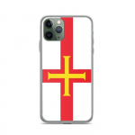 Coque iPhone - Guernesey - iPhone 11 Pro - Souple - Mitmev&auml;rviline - Disain Drapeau