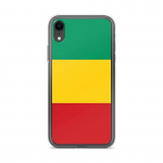 Coque T&eacute;lephone Drapeau Guin&eacute;e &ndash; iPhone XR